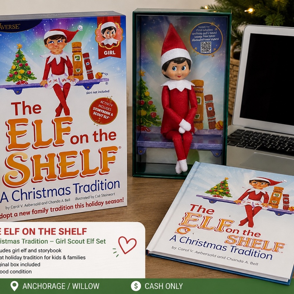The Elf on the Shelf Girl Doll - Red & White Outfit